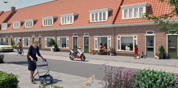 Renovatie Zuilen Utrecht artist impression 