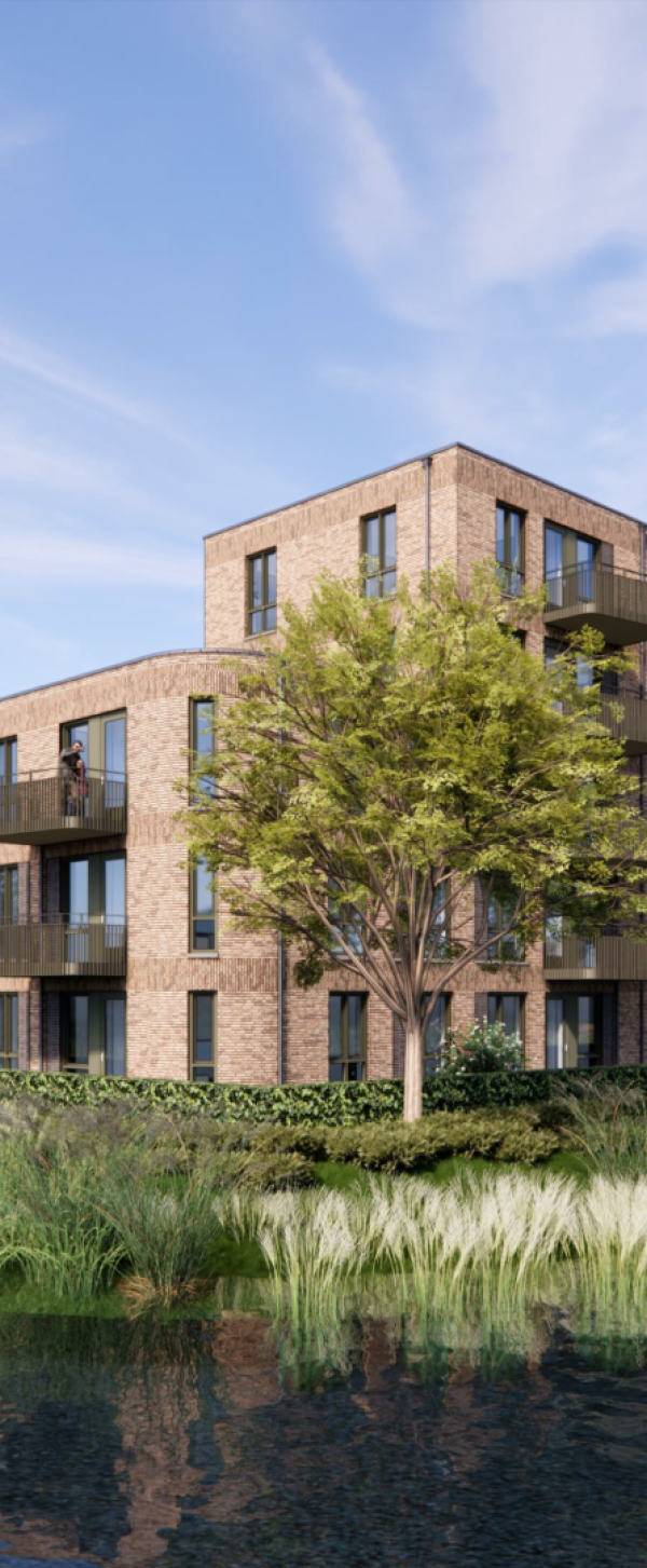 Het Hof Appartementen Voorlopig ontwerp Weusten Liedenbaum architecten 