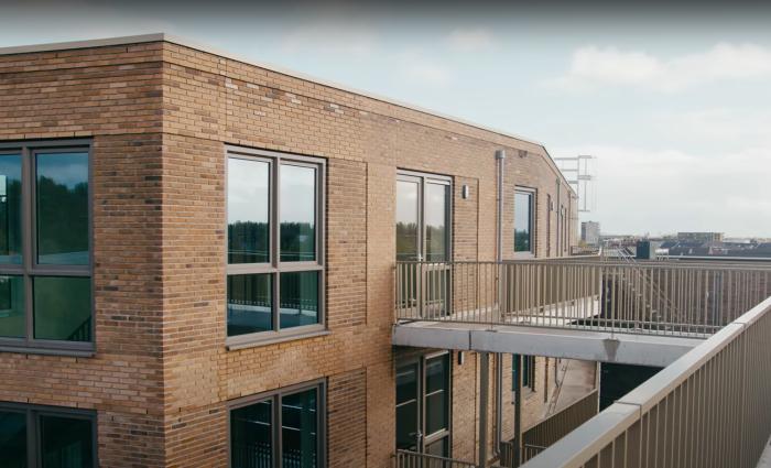 Gebouw Schuytgraaf met bijzonder ontwerp 