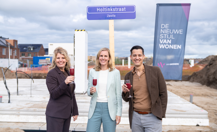 Start bouw Naasteburen