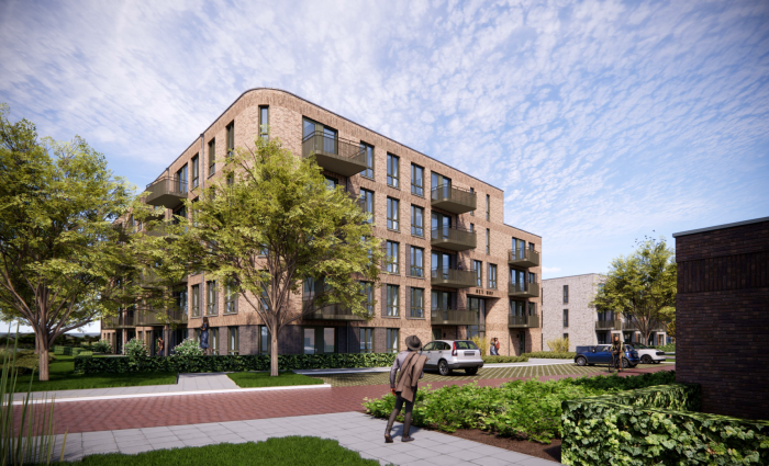 Het Hof Appartementen Voorlopig ontwerp Weusten Liedenbaum architecten 