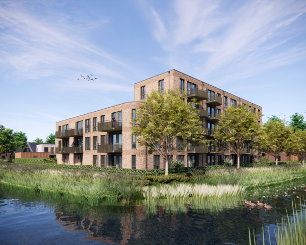 Het Hof Appartementen Voorlopig ontwerp Weusten Liedenbaum architecten 