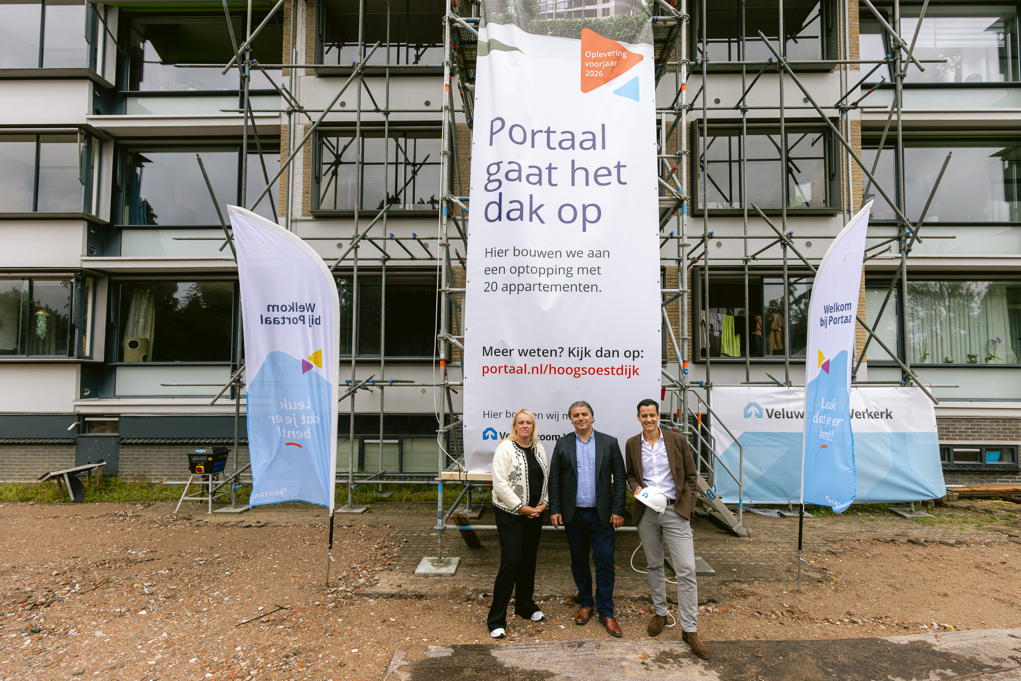 Start bouw optopping Hoog Soestdijk